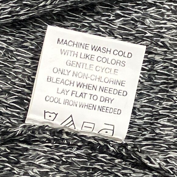 Eyeshadow Women’s Cardigan XL Long Duster Heather Gray Open Knit NWT - Picture 3 of 8